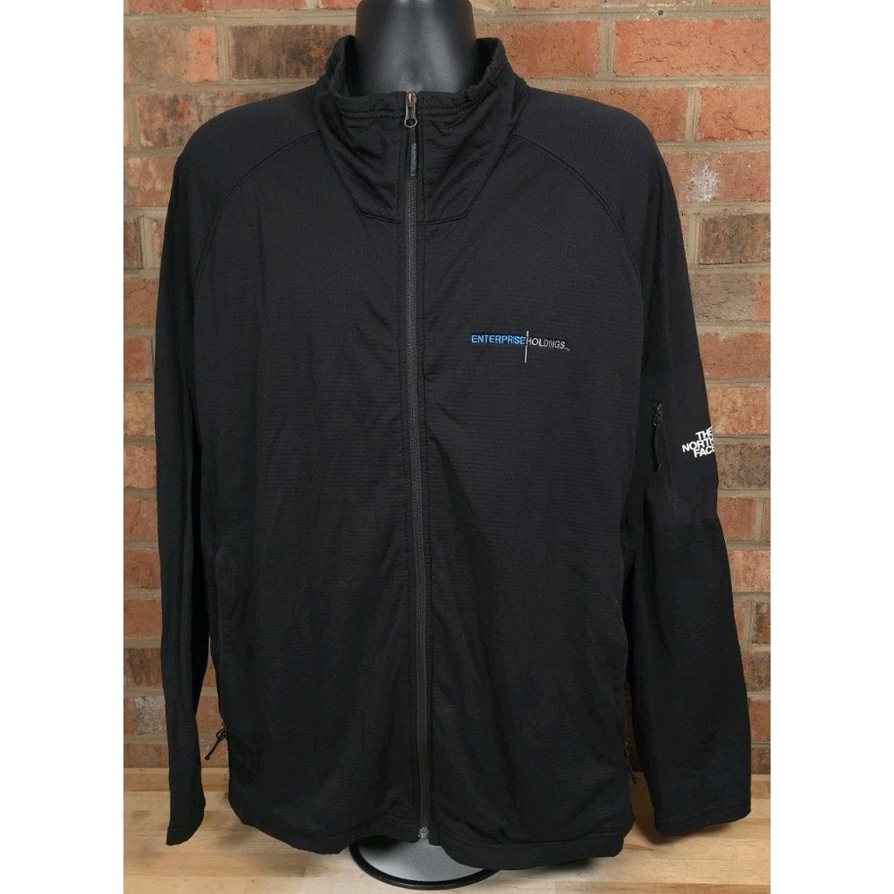The North Face Mountain Peaks Full Zip Black Jacket 3XL Enterprise Holdings
